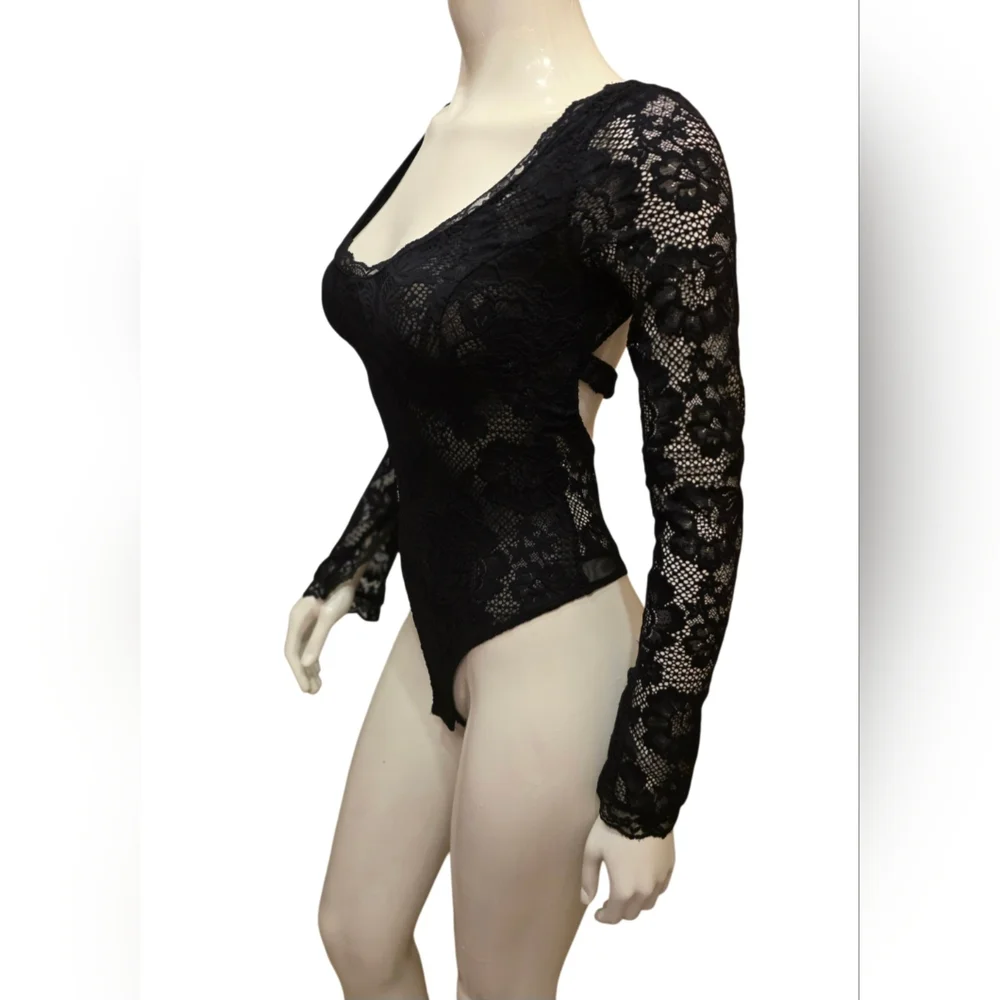 Free People Perfectly Fine Body Suit Size XS NWT - Picture 5 of 13